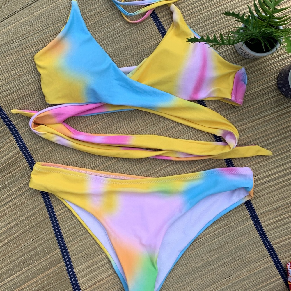 Multi Color 2 Piece Bikini